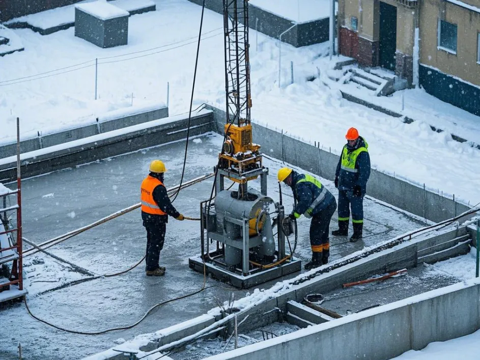 Руководство по зимнему ши Кайчэн в провинции Хэнань добавление поликарбоновой кислоты, качество сопровождения бетона « зимовка »123 (2)