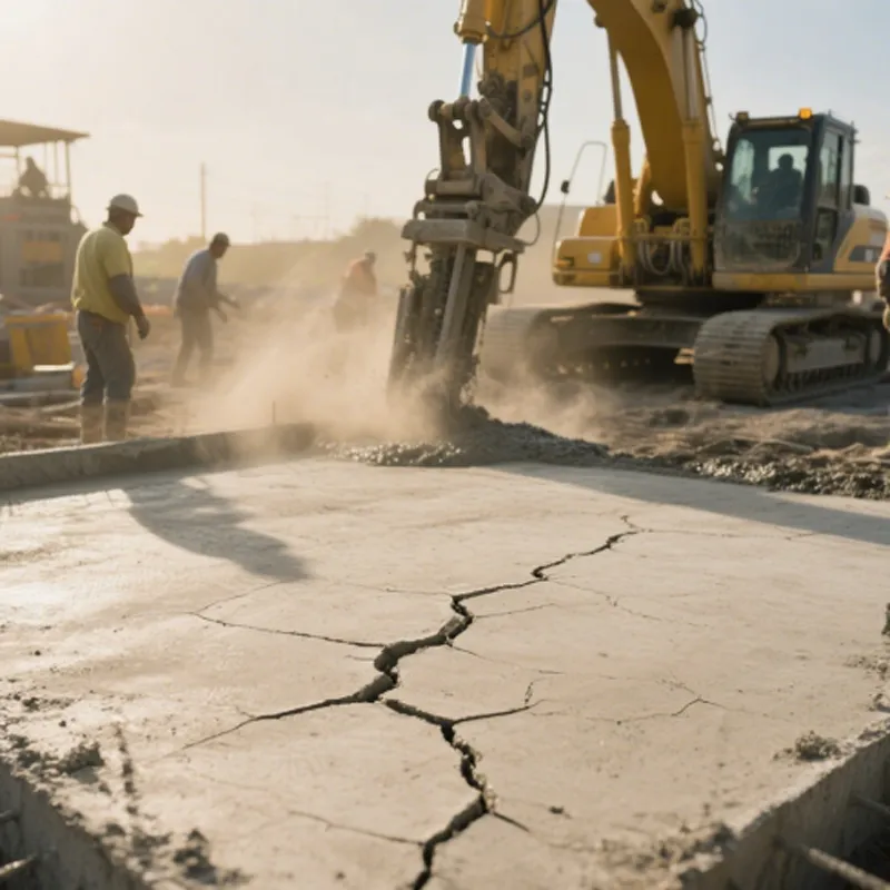 Технический разговор Kaicheng Как победить в « сложнейшей борьбе с трещинами», когда бетонные работы летом
